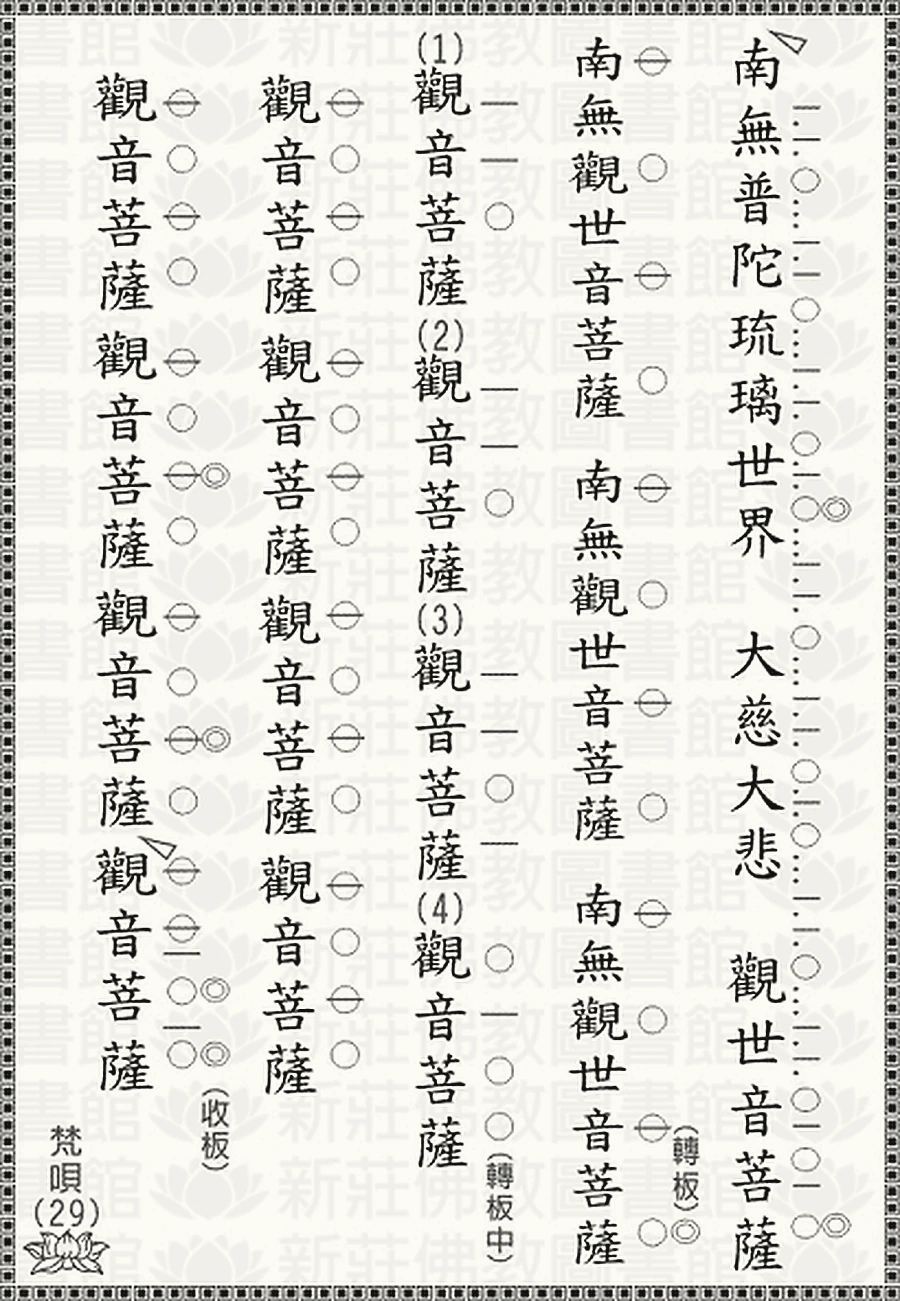 梵唄29-觀音菩薩偈(下)
