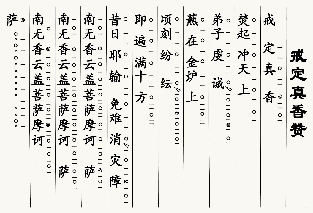 新編梵唄009-戒定真香讚
