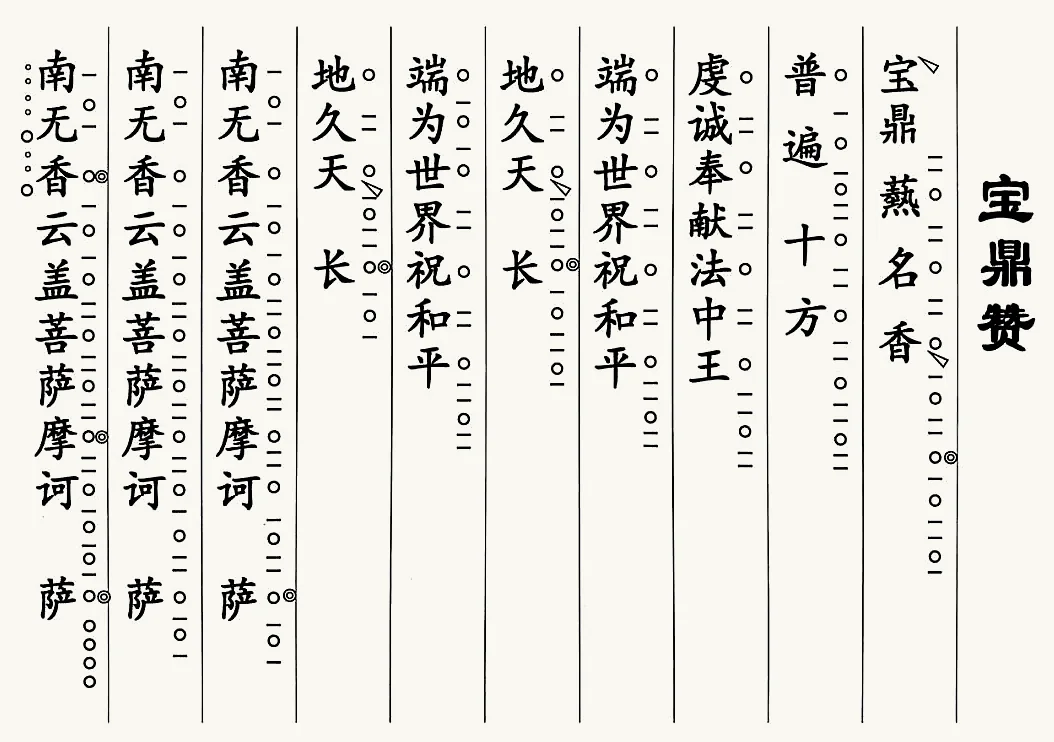 新編梵唄011-寶鼎讚