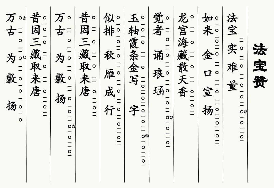 新編梵唄023-法寶讚